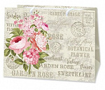 Antella Пакет подарочный бумажный 23х18 гор Розы
